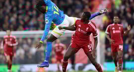 Konate gerði allt til að spila fyrir Jota -...