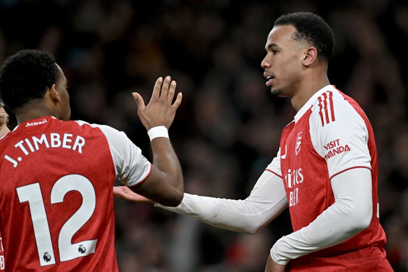 <b>Varnarmaður: Gabriel Magalhaes (Arsenal)</b> - Var algjört skrímsli í vörn Arsenal sem vann Brighton.