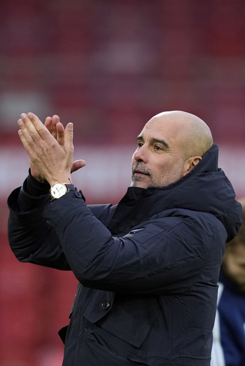 <b>Stjórinn: Pep Guardiola (Manchester City)</b> - Setja aukna pressu á Arsenal!