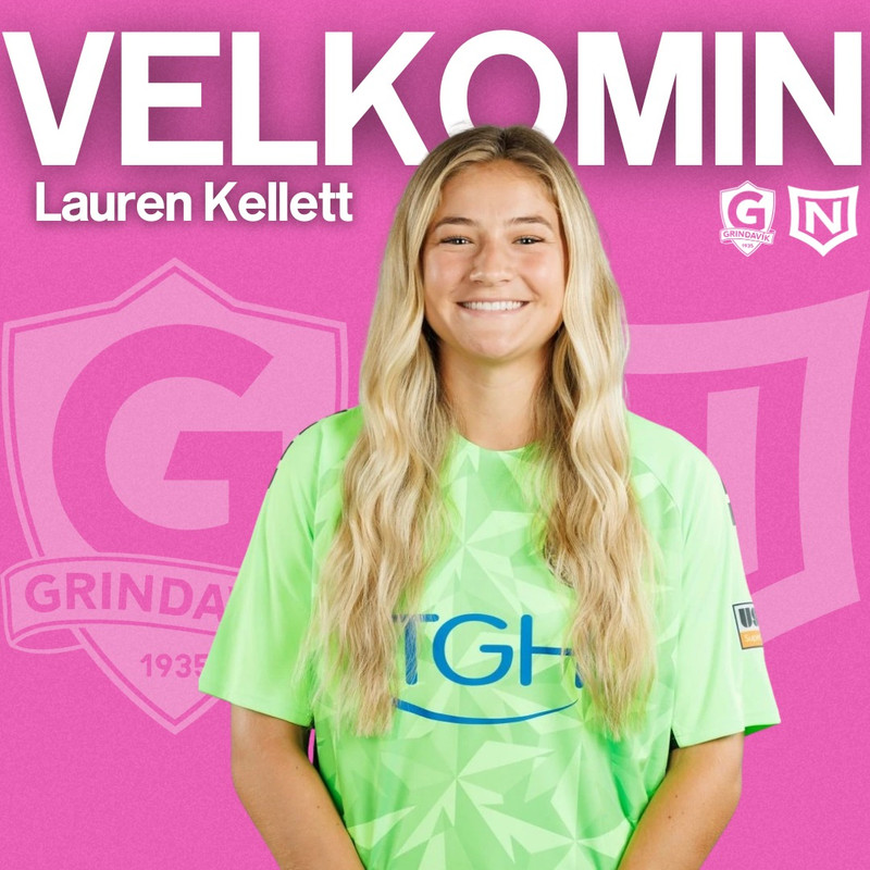 Markvörðurinn Lauren Kellett.