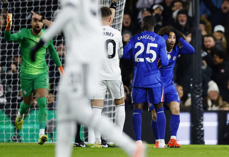 Marc Cucurella sá rautt