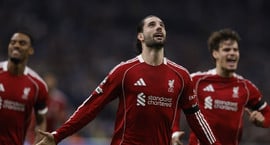 Meistaradeildin: Liverpool með annan fótinn í 16-liða...