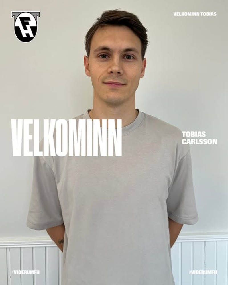 Sænski miðvörðurinn Tobias Carlsson.