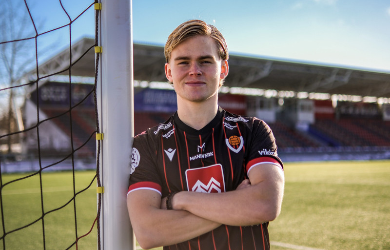 Jóhannes Kristinn gekk einnig í raðir Víkinga.