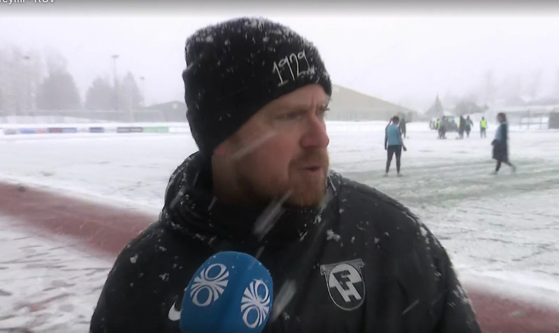 Guðni segir aðstæður á Kópavogsvelli óboðlegar: Þetta er bara galið