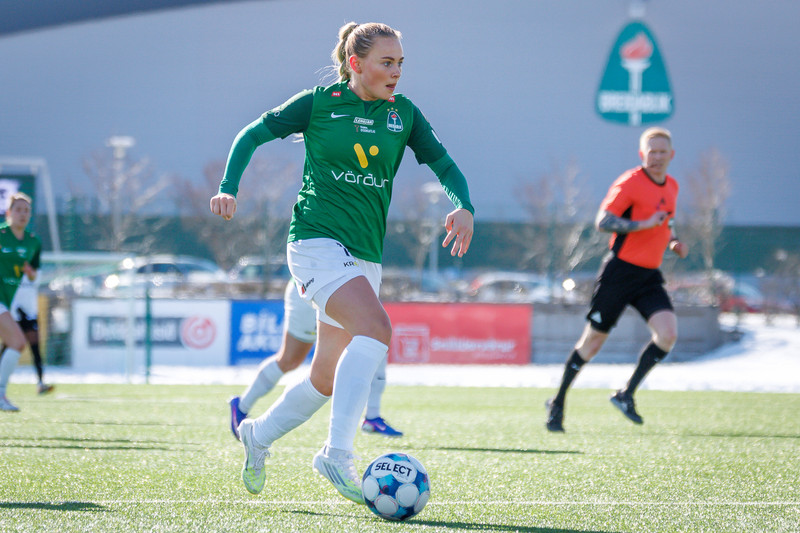 Hin unga og efnilega Hrafnhildur Ása Halldórsdóttir átti frábæran dag