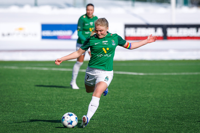 Fyrirliðinn lagði upp fyrsta mark Blika í 2-0 sigri á Fram