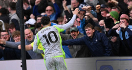 Stuðningsmaður City hæddist að Arsenal í beinni...