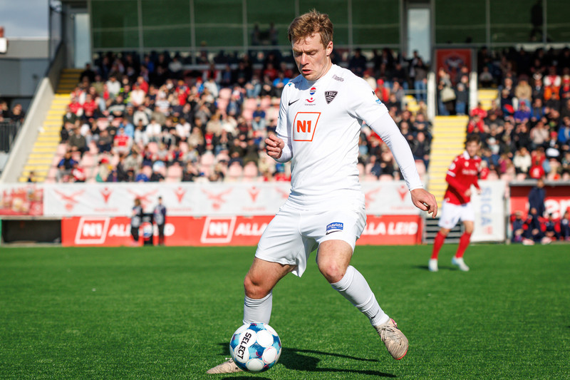 Bjarki Björn átti stórkostlega frammistöðu gegn Keflavík og lagði upp fjögur mörk.
