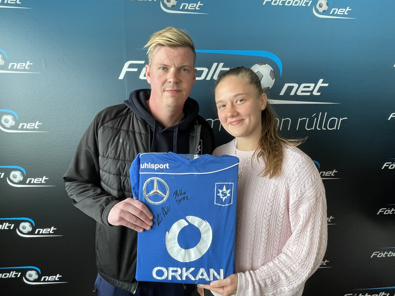 Óskar Smári og Úlfa Dís.
