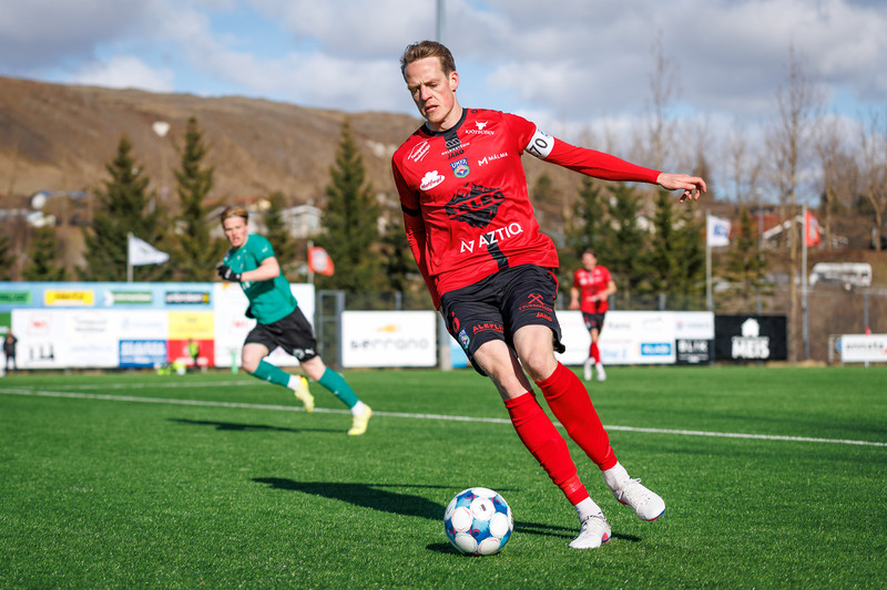 Aron Elí Sævarsson.