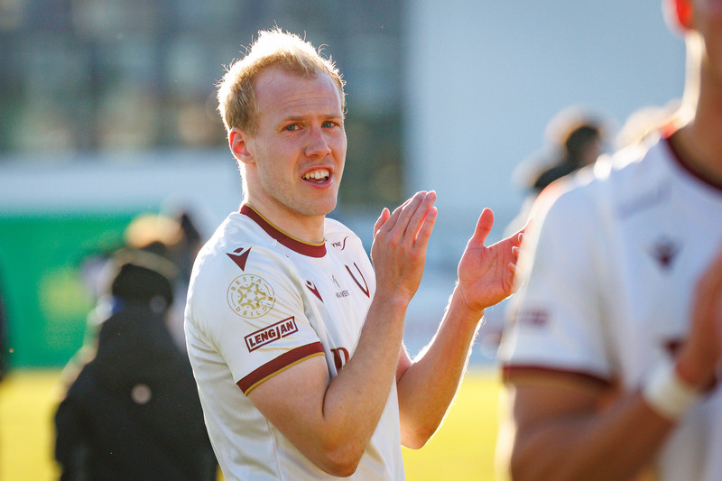 Viktor Örlygur var varamarkvörður gegn FH