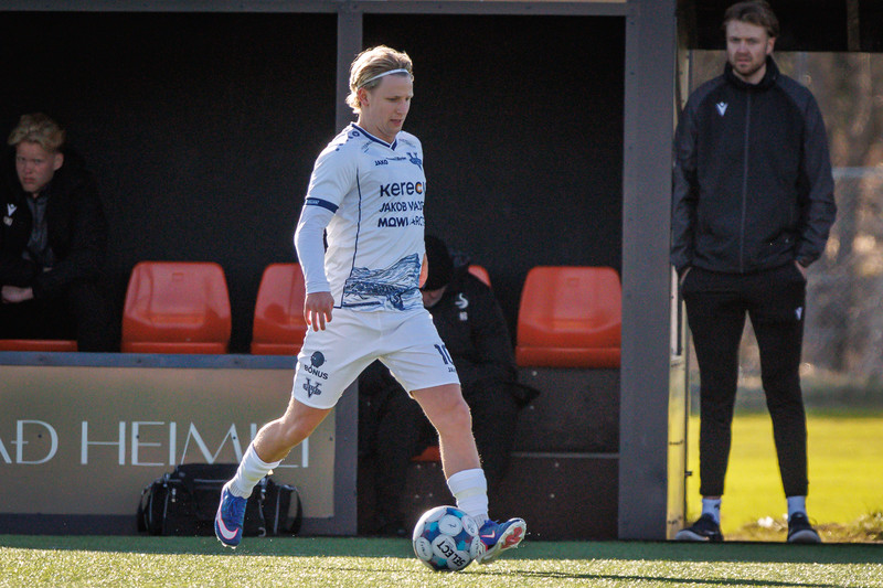 Þórður Gunnar skoraði sérstakt mark en þurfti síðan að fara af velli