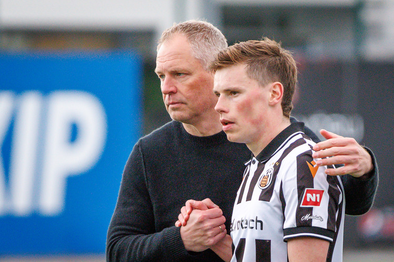 Óskar Hrafn Þorvaldsson og Gabríel Hrannar Eyjólfsson.
