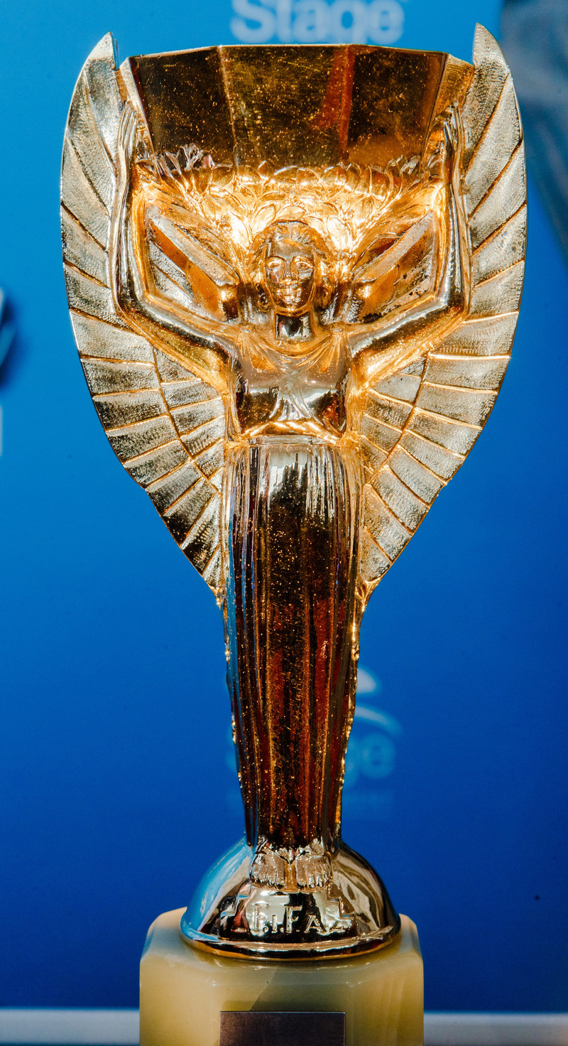 Jules Rimet verðlaunagripurinn.