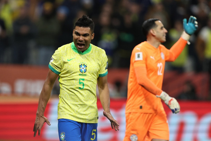 Casemiro var öflugur í fyrri hálfleiknum