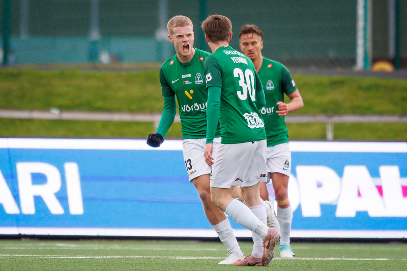 Svæði sem Blikar herjuðu á gegn KR