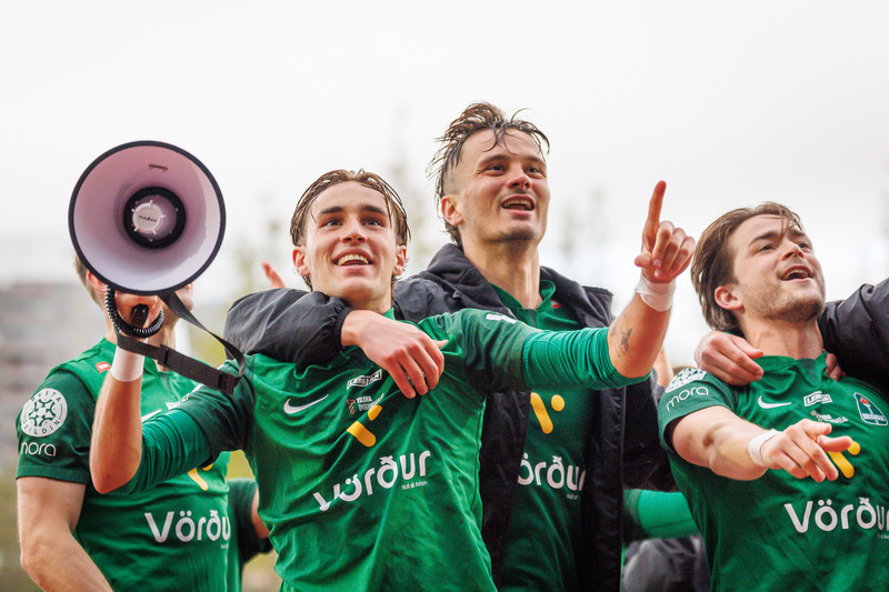 Svæði sem Blikar herjuðu á gegn KR
