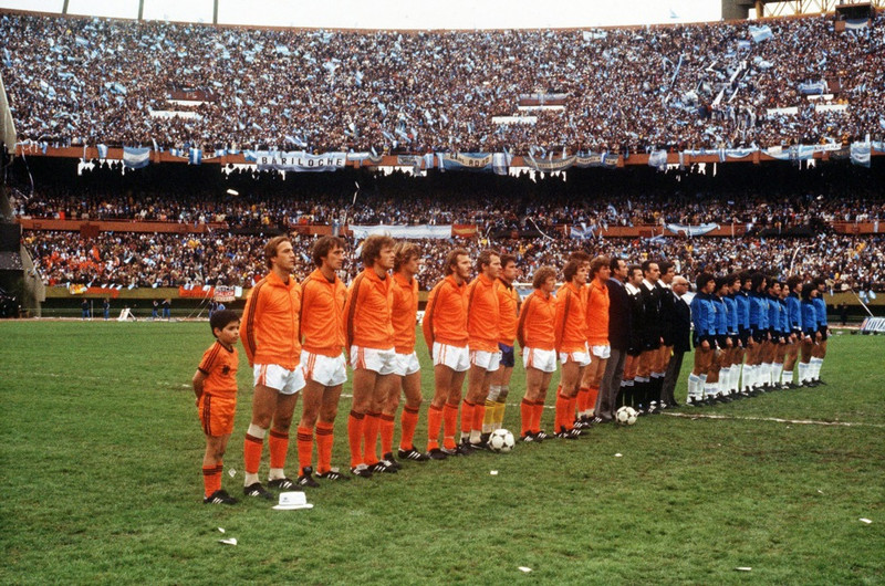 Holland og Argentína léku til úrslita 1978.