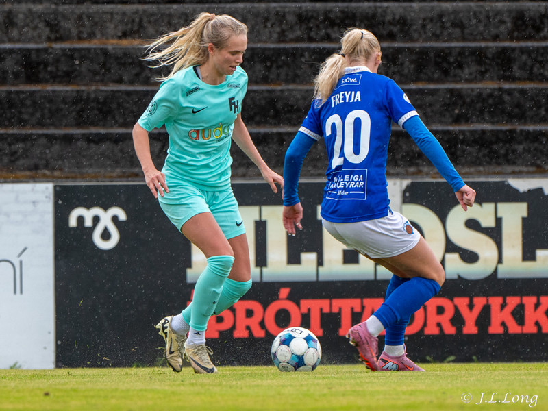 Myndaveisla: Átta mörk í Krikanum og fyrsta þrennan