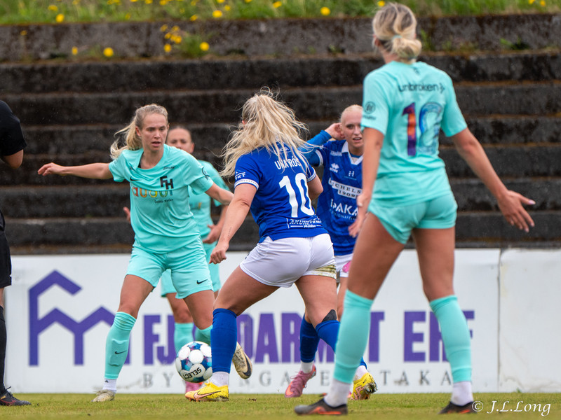 Myndaveisla: Átta mörk í Krikanum og fyrsta þrennan