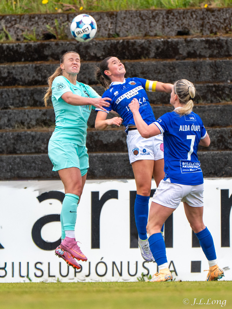 Myndaveisla: Átta mörk í Krikanum og fyrsta þrennan