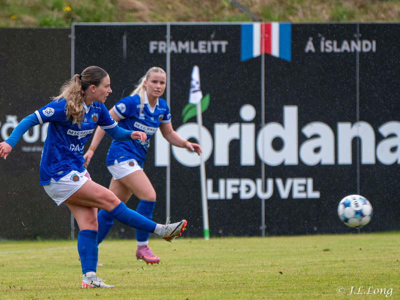 Myndaveisla: Átta mörk í Krikanum og fyrsta þrennan