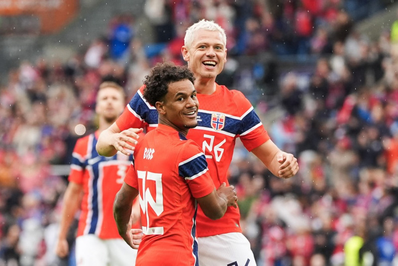 <b>21. Antonio Nusa (21 árs), Noregur (RB Leipzig)</b> - Var geggjaður fyrir Noreg í undankeppninni og skoraði bæði heima og úti gegn Ítalíu.