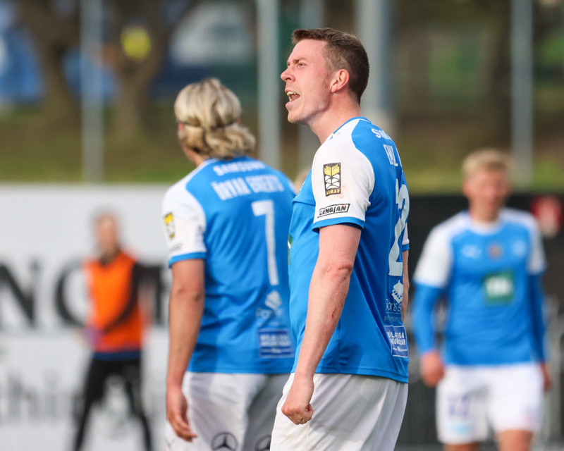 Emil Atlason skoraði þrennu.