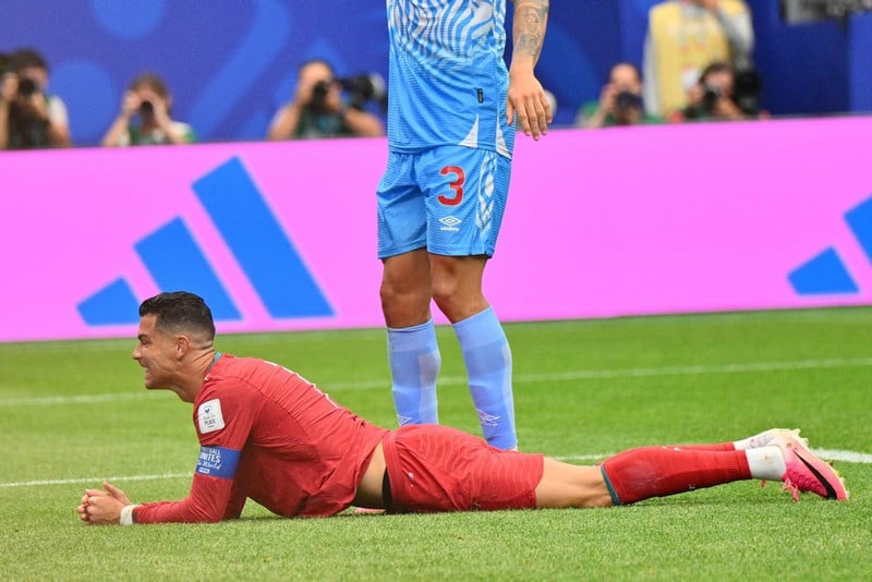 Cristiano Ronaldo átti erfitt uppdráttar