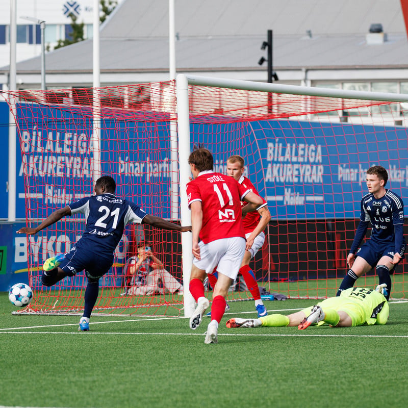 Gerðu 1-1 jafntefli við Keflavík á sunnudag.