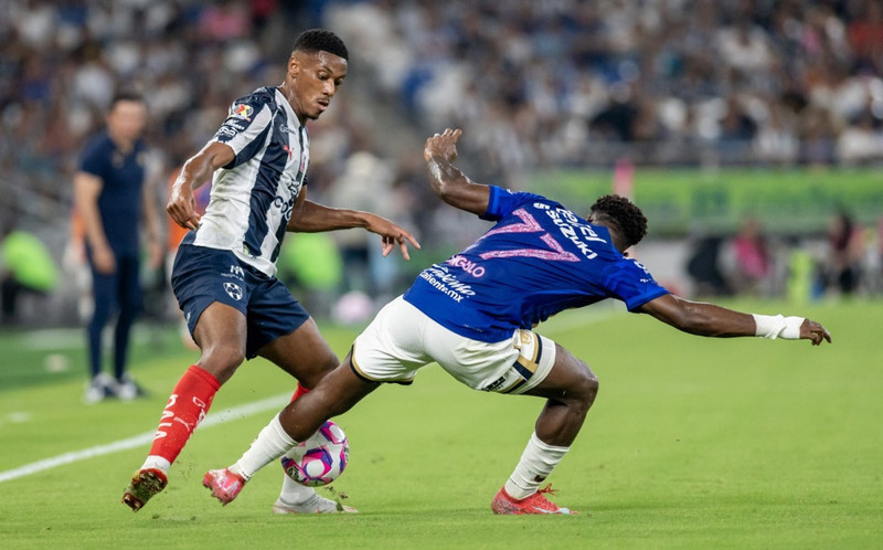 Í leik með Monterrey.