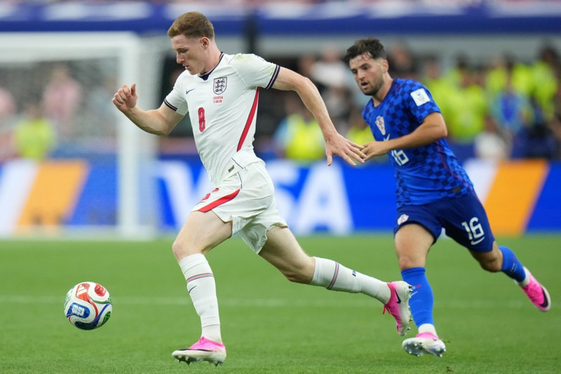 Anderson með Englandi á HM.