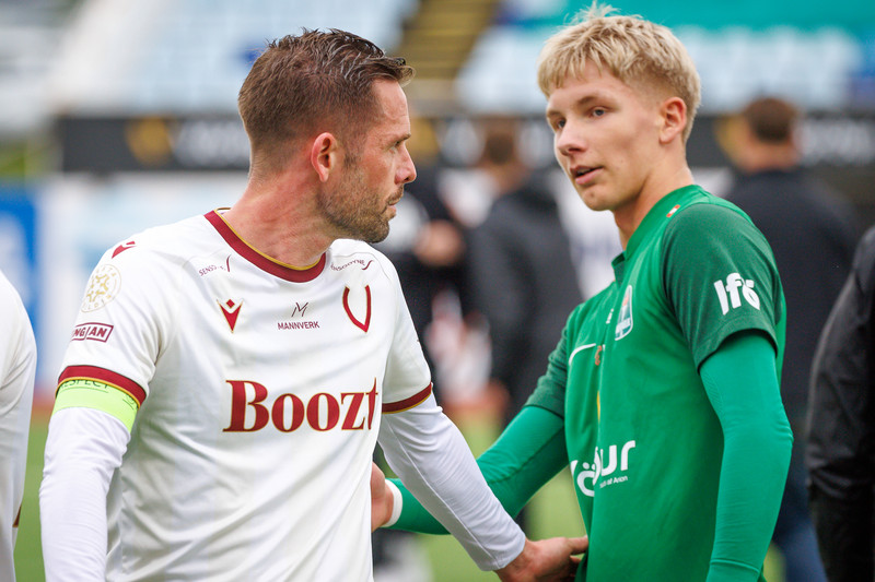 Gylfi og Arnar Bjarki.