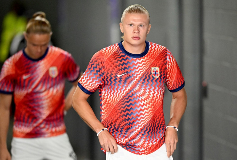 Erling Braut Haaland gæti komist á topplistann á Spotify á næstu vikum