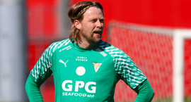 Lengjudeildin: Elfar Árni fékk heiðursskiptingu á...