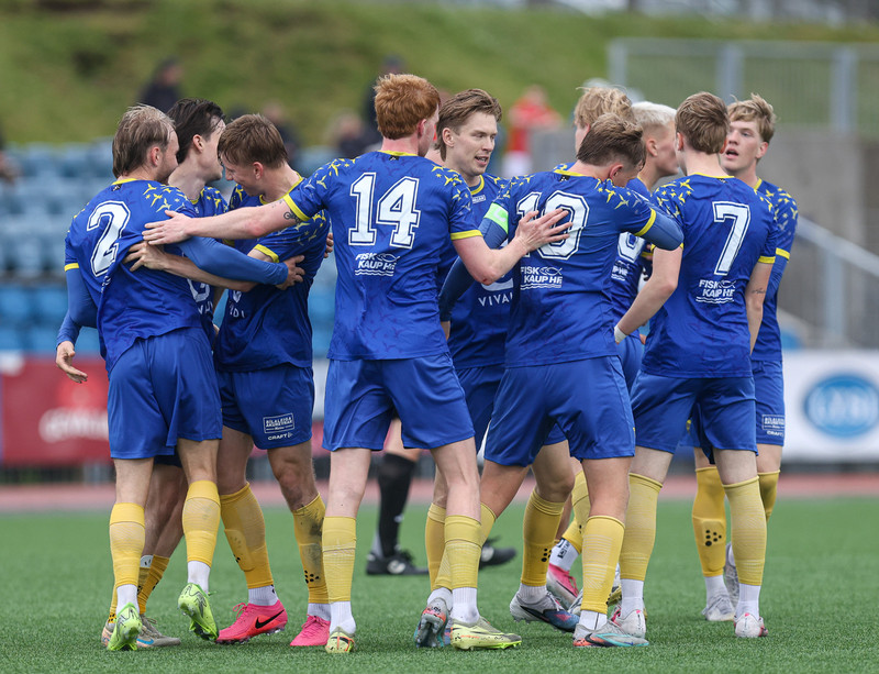 Myndaveisla: Grindavík vann á Nesinu