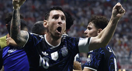 Messi skoraði ekki en tók samt forystuna um gullskóinn