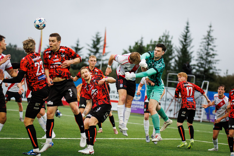 Myndaveisla: Ósvikinn fögnuður Mosfellinga á stóru kvöldi