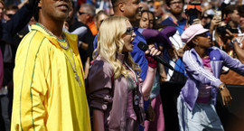 Madonna þótti best í hálfleikssýningunni en Bieber...