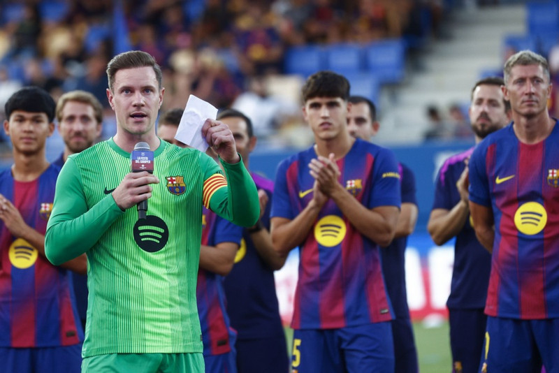 Ter Stegen kynntur hjá Ajax um helgina