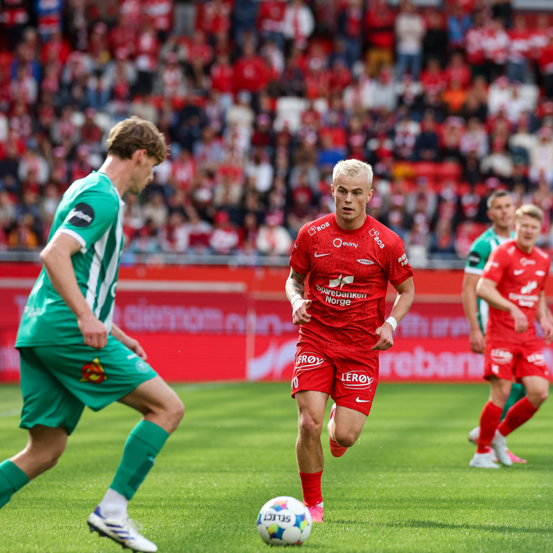 Kristall í leik með Brann.