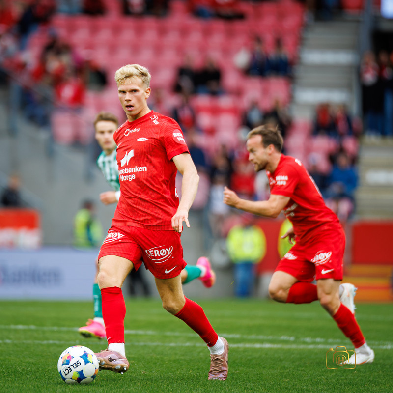 Kjartan í leik með Brann á dögunum.