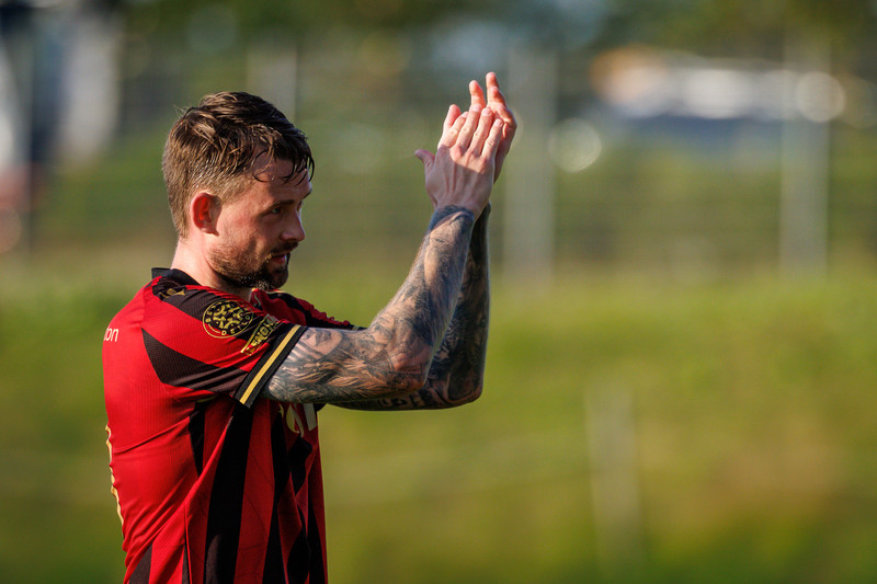 Nikolaj Hansen sneri aftur í byrjunarliðið gegn FH.