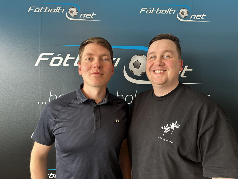 Jón Júlíus Karlsson og Ellert Ingi Hafsteinsson.