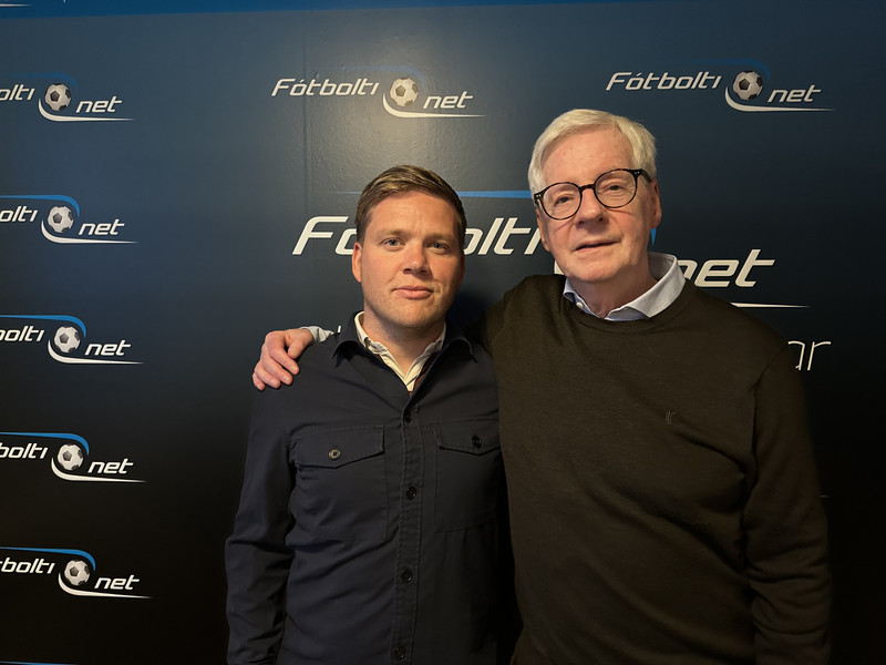 Ingimar Helgi Finnsson og Bogi Ágústsson.