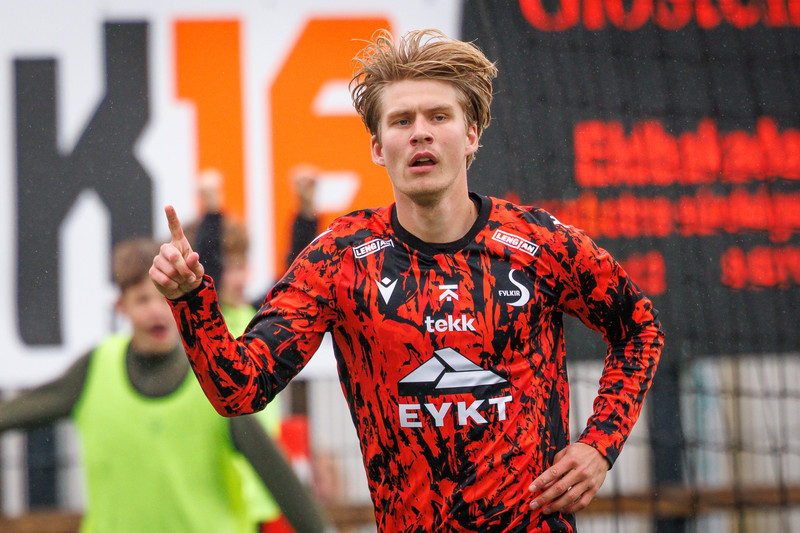 „Var ekki mikið að pæla hvað var að gerast nema að setja hann í netið"