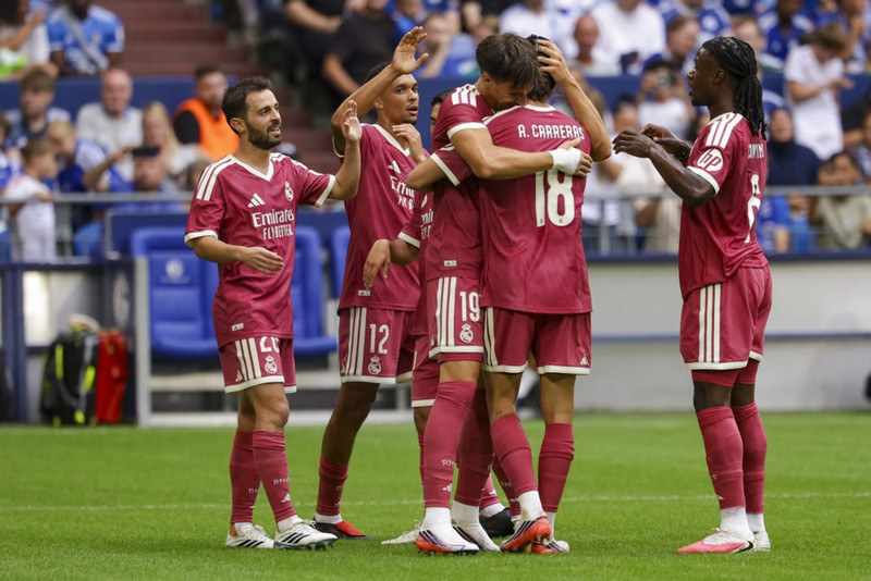 Spánn: Skoraði dramatískt sigurmark í sínum fyrsta leik fyrir Real Madrid