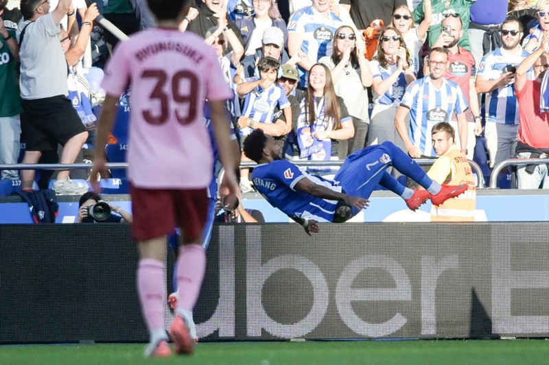 Aubameyang setti met í La Liga