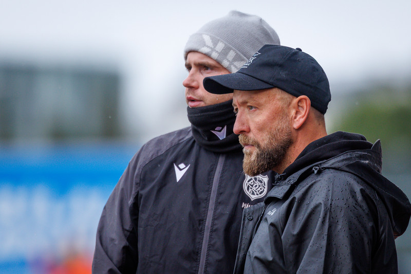 Þjálfarateymið; Siggi Höskulds og Eiður Ben.